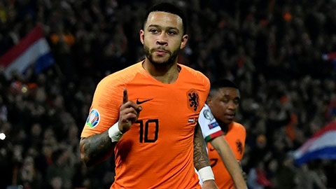 Ngôi sao EURO 2020: Memphis Depay (ĐT Hà Lan)