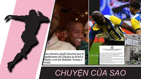Chuyện của sao 14/5: Cảnh sát ập vào bữa tiệc sinh nhật của Lukaku