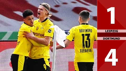 Leipzig vs Dortmund: 1-4 ( Chung kết cúp Quốc gia Đức 2020/21)