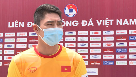 Thủ môn Phạm Văn Phong nói gì trong lần đầu được triệu tập lên tuyển Việt Nam