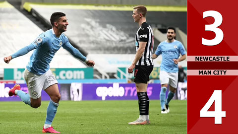 Newcastle vs Man City: 3-4, mưa bàn thắng chào mừng tân Vương