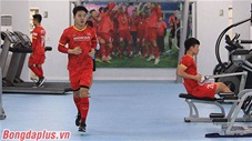 Quang Hải mỏi cơ, tập chung với Hoàng Đức, Xuân Trường
