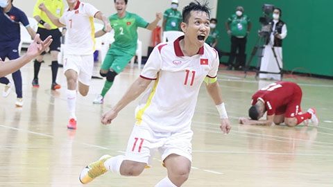 3 phút cuối dài như 3 tiếng trận play-off futsal Lebanon - futsal Việt Nam