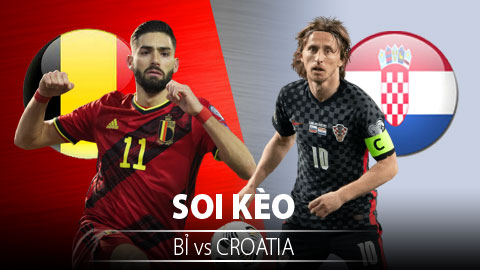 TỶ LỆ và dự đoán kết quả Bỉ vs Croatia