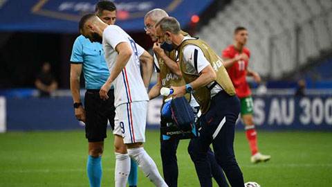 ĐT Pháp thở phào với chấn thương của Benzema