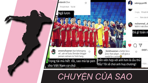 Chuyện của sao 12/6: CĐV Malaysia tấn công instagram Văn Toàn