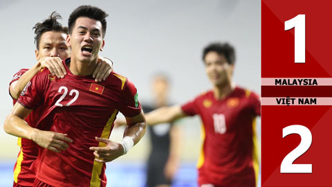 Malaysia vs Việt Nam: 1-2 (Vòng loại World Cup 2022)