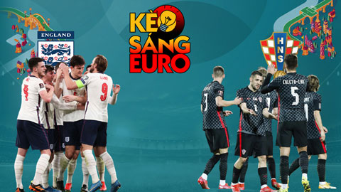 KÈO sáng EURO 2020 ngày 13/6: Anh sẽ ‘rửa hận’ Croatia