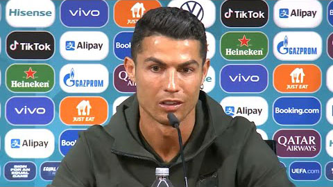 Ronaldo lên giây cót tinh thần cho đồng đội trước trận gặp Hungary