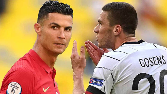 Gosens: 'Lần này, tôi không thèm đổi áo với Ronaldo'