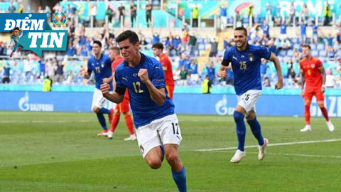 Điểm tin EURO 21/6: Italia đi vào lịch sử EURO, cân bằng kỉ lục siêu khủng