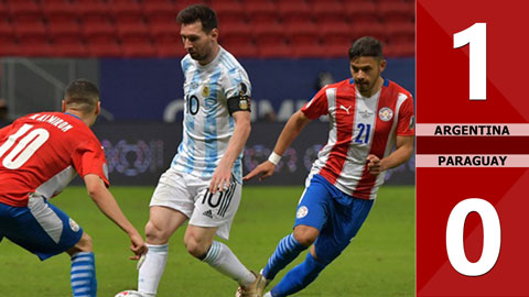 Argentina vs Paraguay: 1-0 (Copa America 2021)