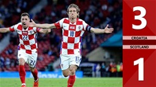 Croatia vs Scotland: 3-1, Modric lập siêu phẩm, Croatia thắng tưng bừng