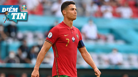 Điểm tin EURO 24/6: Ronaldo san bằng kỷ lục ghi bàn thế giới