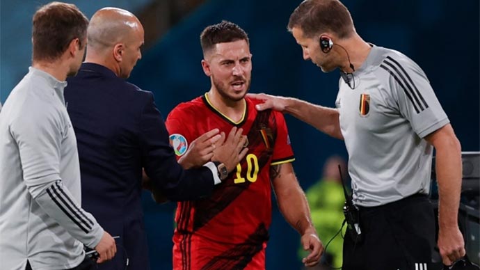 De Bruyne và Hazard cùng chấn thương, Bỉ trả giá đắt cho trận thắng Bồ Đào Nha