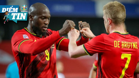 Điểm tin EURO 2/7: HLV Bỉ 'đặt cược' cho Lukaku và De Bruyne