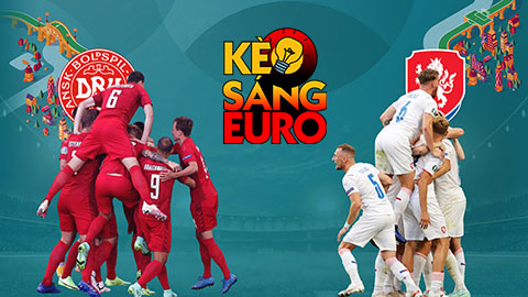 KÈO sáng EURO 2020 ngày 3/7: Tự tin đầu tư vào Đan Mạch trong cuộc đối đầu Czech