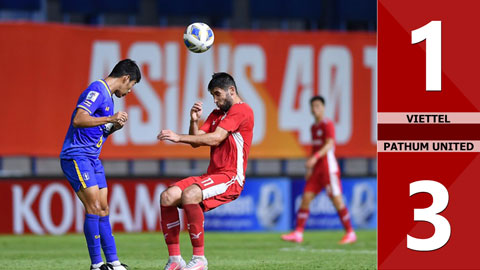 Viettel vs Pathum United: 1-3 (Bảng F - AFC Champions League 2021)