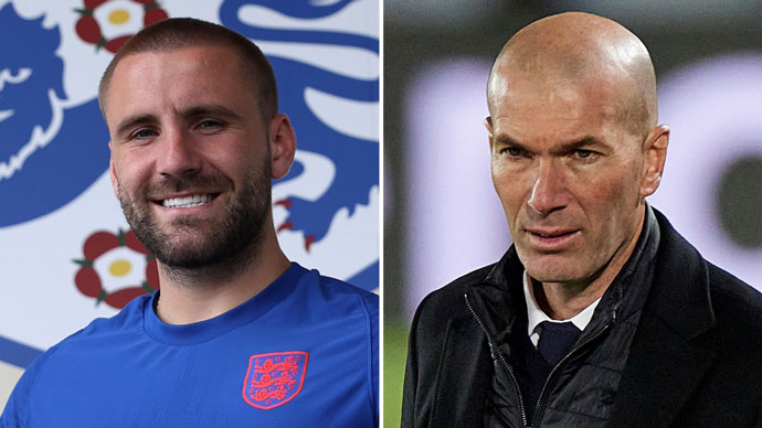 Chỉ cần 4 phút, Shaw có nhiều kiến tạo hơn Zidane trong 14 trận tại EURO