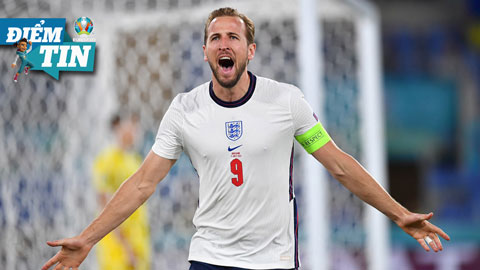 Điểm tin EURO 6/7: Harry Kane lập cơn mưa kỷ lục trước bán kết