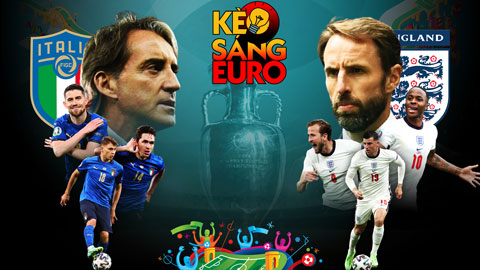 KÈO sáng chung kết EURO 2020: Italia vs Anh, đội nào sẽ lên ngôi vô địch?