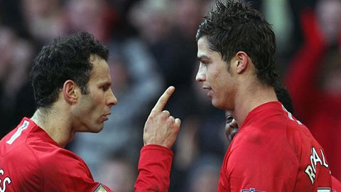 Ryan Giggs đã từng muốn đấm Ronaldo vì CR7 uống nước ngọt