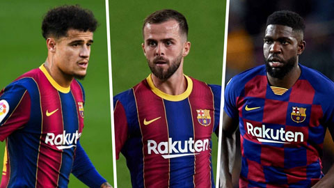 5 sao bự sắp bị Barca bán để giảm quỹ lương