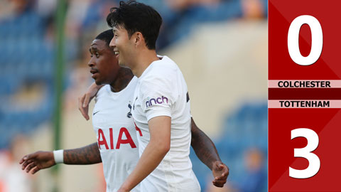 Colchester vs Tottenham: 0-3 (Giao hữu CLB 2021) 