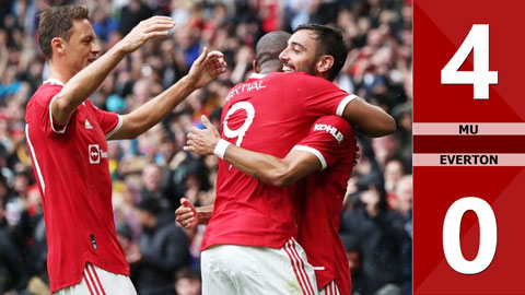 MU vs Everton: 4-0 (Giao hữu CLB 2021)