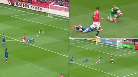 Bắt bóng siêu nghiệp dư, thủ môn Jordan Pickford tặng bàn thắng cho MU