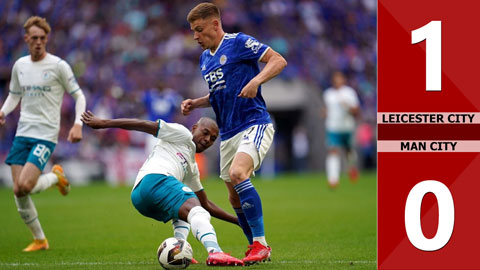 Leicester City vs Man City: 1-0 (Siêu cúp Anh 2021)