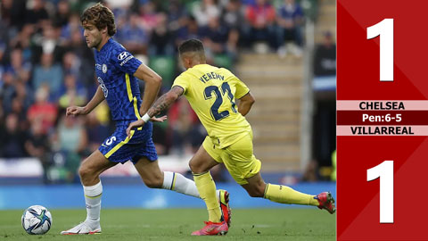 Chelsea vs Villarreal: 1-1, pen: 6-5 (Siêu cúp châu ÂU 2021)