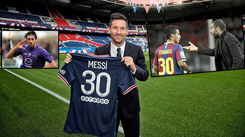 Messi và những cầu thủ xuất sắc từng khoác áo số 30