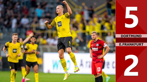 Dortmund vs E. Frankfurt: 5-2 (Vòng 1 Bundesliga 2021/22)