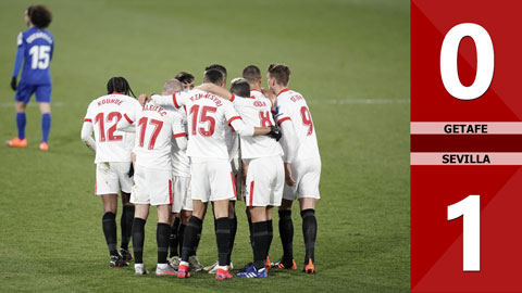 Getafe vs Sevilla: 0-1 (Vòng 2 La Liga 2021/22)