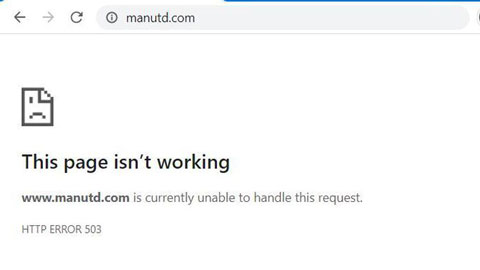 Trang chủ MU sập nguồn 2 tiếng sau khi công bố Ronaldo trở lại