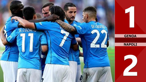 Genoa vs Napoli: 1-2 (Vòng 2 Serie A 2021/22)