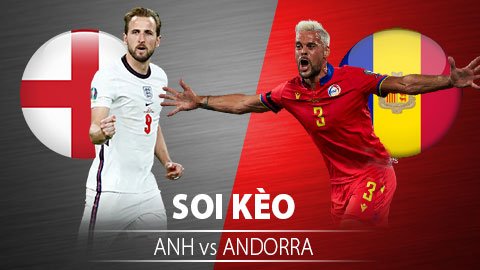 TỶ LỆ và dự đoán kết quả Anh vs Andorra