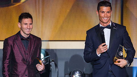 Ronaldo: 'Messi là cầu thủ giỏi nhất'