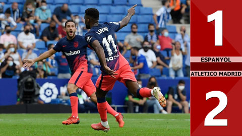 Espanyol vs Atletico: 1-2 (Vòng 4 La Liga 2021/22)