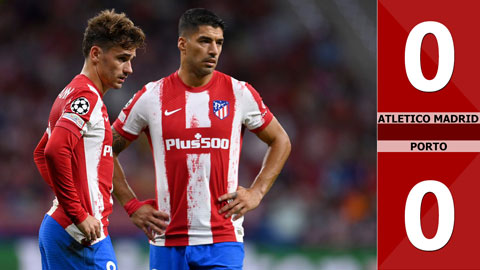 Atletico Madrid vs Porto: 0-0 (Bảng B Champions League 2021/22)