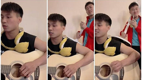 Văn Thanh, Xuân Trường, Duy Mạnh đàn hát đón Trung thu cực dị