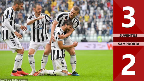 Juventus vs Sampdoria: 3-2 (Vòng 6 Serie A 2021/22)