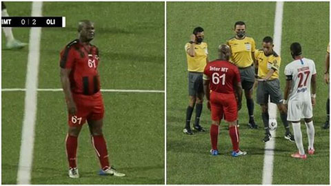 Phó Tổng thống Suriname bị treo giò 3 năm vì tự ý vào sân thi đấu