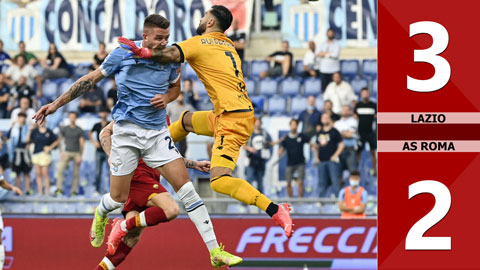 Lazio vs AS Roma: 3-2 (Vòng 6 Serie A 2021/22)