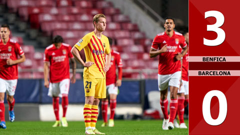 Benfica vs Barcelona: 3-0 (Vòng bảng Champions League 2021/22)