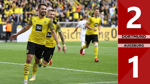 Dortmund vs Augsburg: 2-1 (Vòng 7 Bundesliga 2021/22)