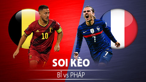 TỶ LỆ và dự đoán kết quả Bỉ vs Pháp