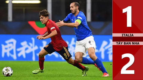 Italia vs Tây Ban Nha: 1-2 (Bán kết Nations League 2020/21)