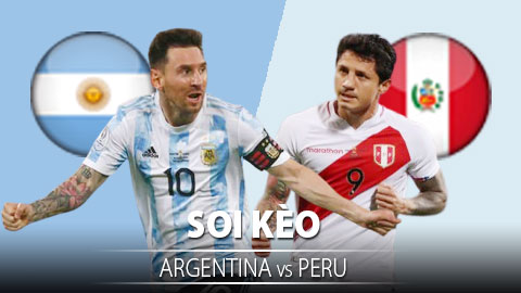 TỶ LỆ và dự đoán kết quả Argentina vs Peru